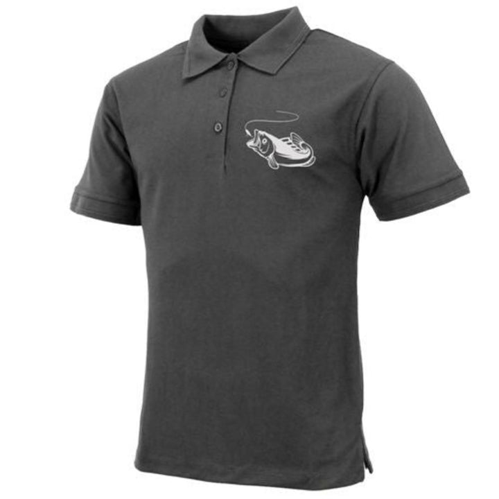 Urban Road Mens Fish Logo Polo – view 5