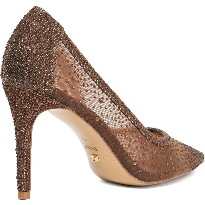 Dune Brightest Court Shoes Dark Brown