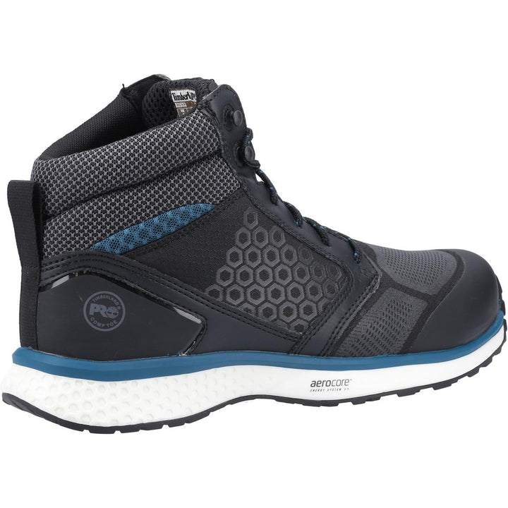 Timberland Pro Reaxion Mid Composite Safety Boot Black/Blue – view 3