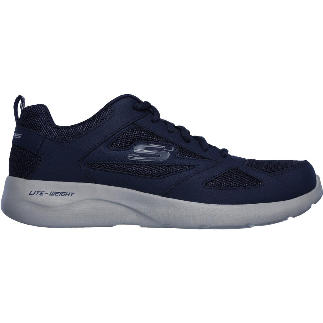 Dynamight 2.0 Lace Up Memory Foam Trainer Navy