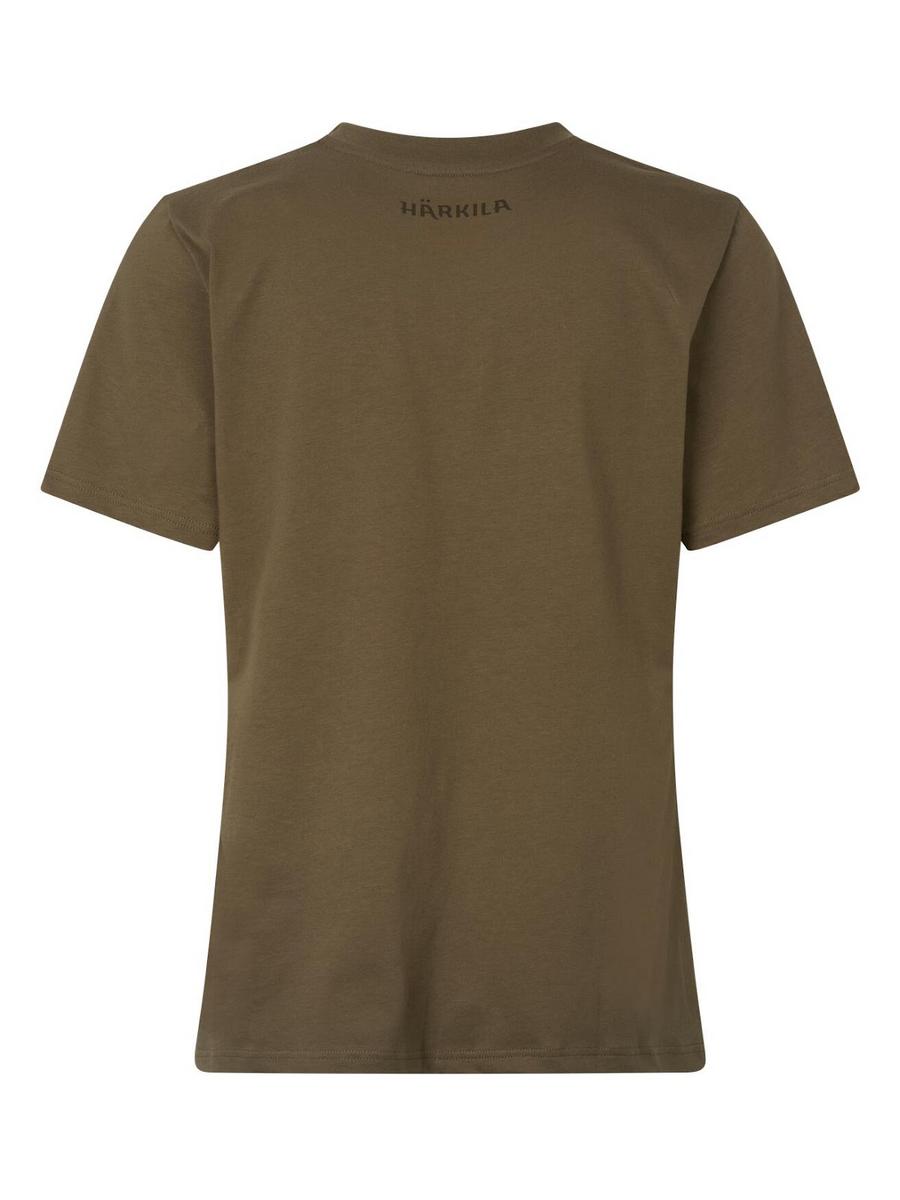Harkila Härkila Stag Badge S/S T-shirt W Beech