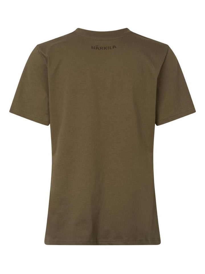 Harkila Härkila Stag Badge S/S T-shirt W Beech