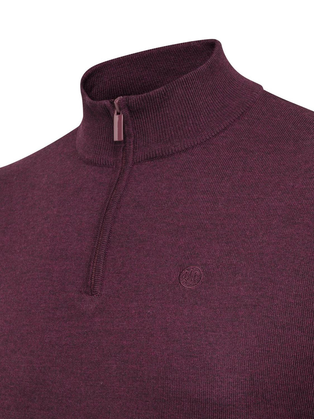 Beretta MERINO HALF ZIP SWEATER Cordovan Spirit – view 5