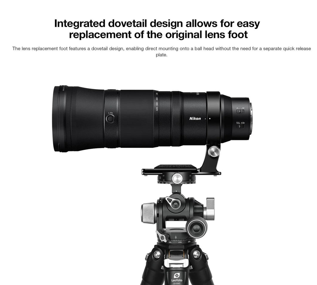 Leofoto NFC-01 Arca-Swiss Lens Collar for Nikon Z 180-600mm