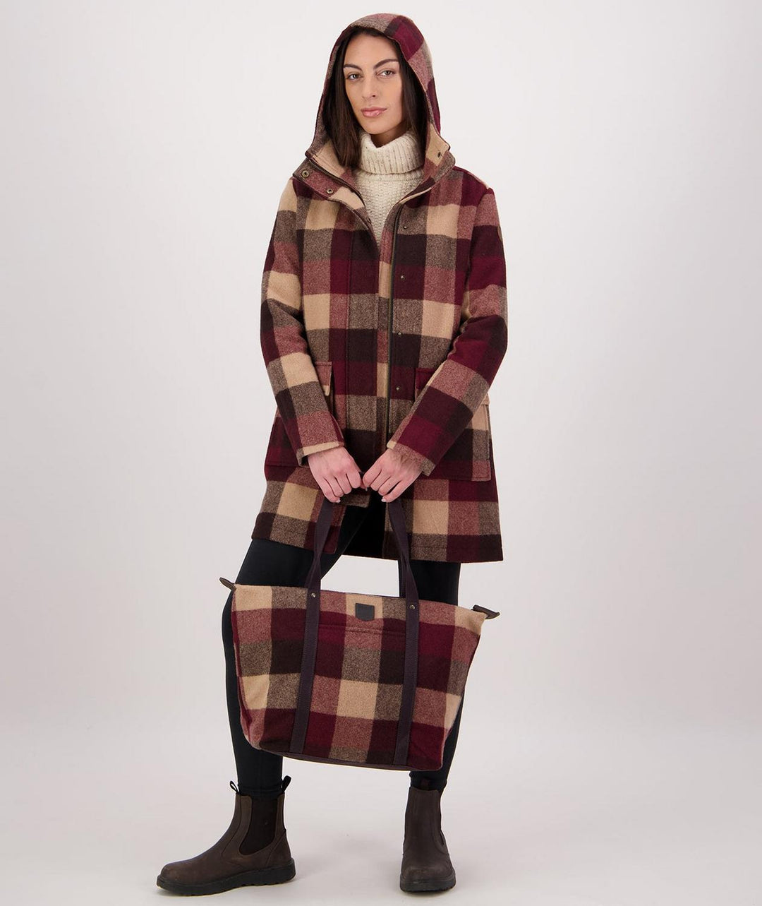 Swanndri Women's Annmore V2 Wool Overcoat