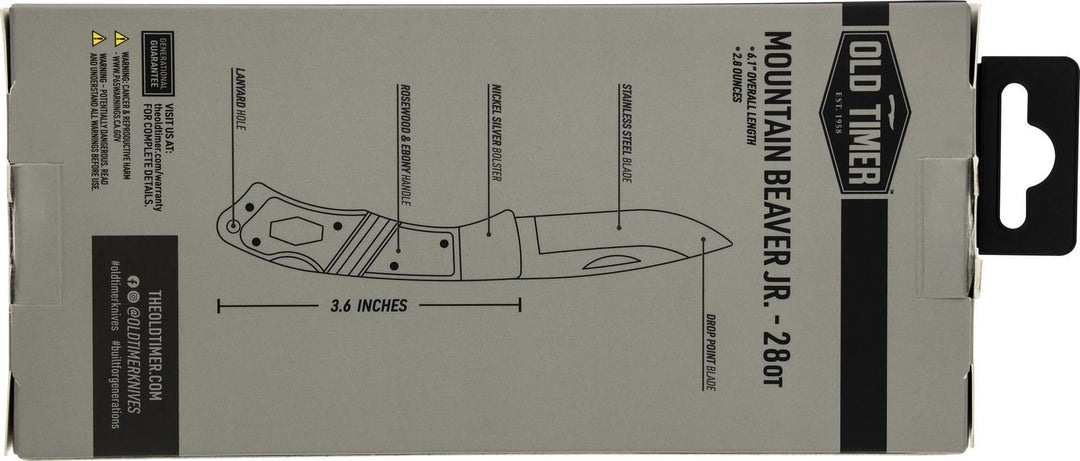 Old Timer Mountain Beaver Jr Folding Knife / 28OT