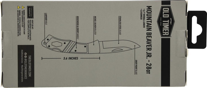 Old Timer Mountain Beaver Jr Folding Knife / 28OT