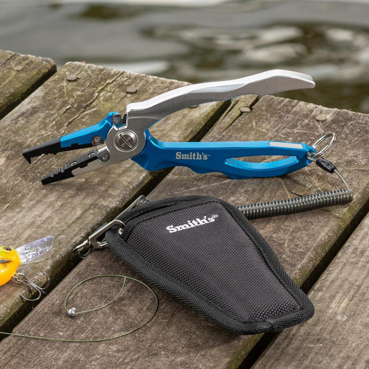Smiths FISHING PLIERS WITH SHARPENER