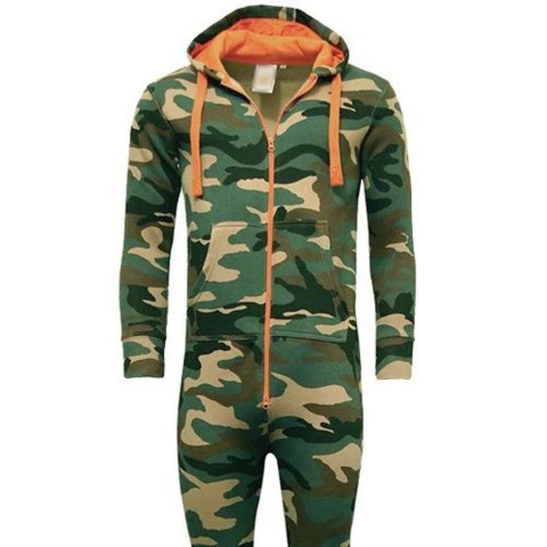 Urban Road Adults Woodland Camo Onesie All-In-One
