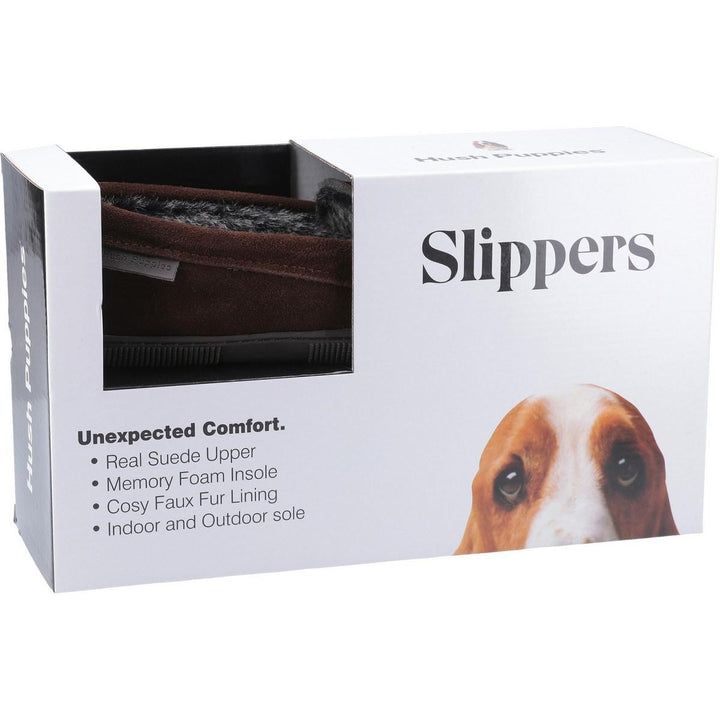 Hush Puppies Ace Slipper Chocolate