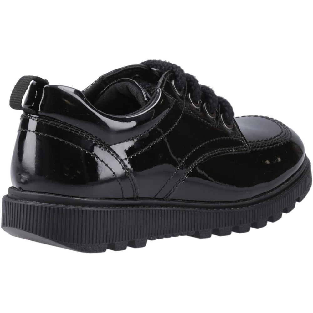 Hush Puppies Keeley Lace Up Patent Snr – view 2