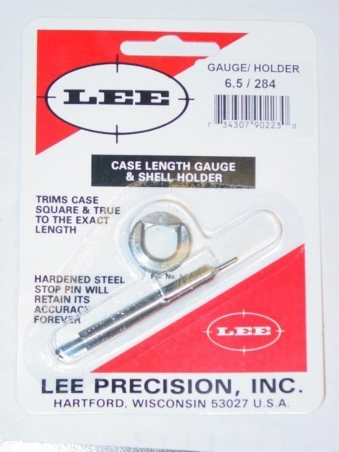 Lee Precision 6.5 Rem Mag 6.5x284 Case Length Gauge Shell Holder