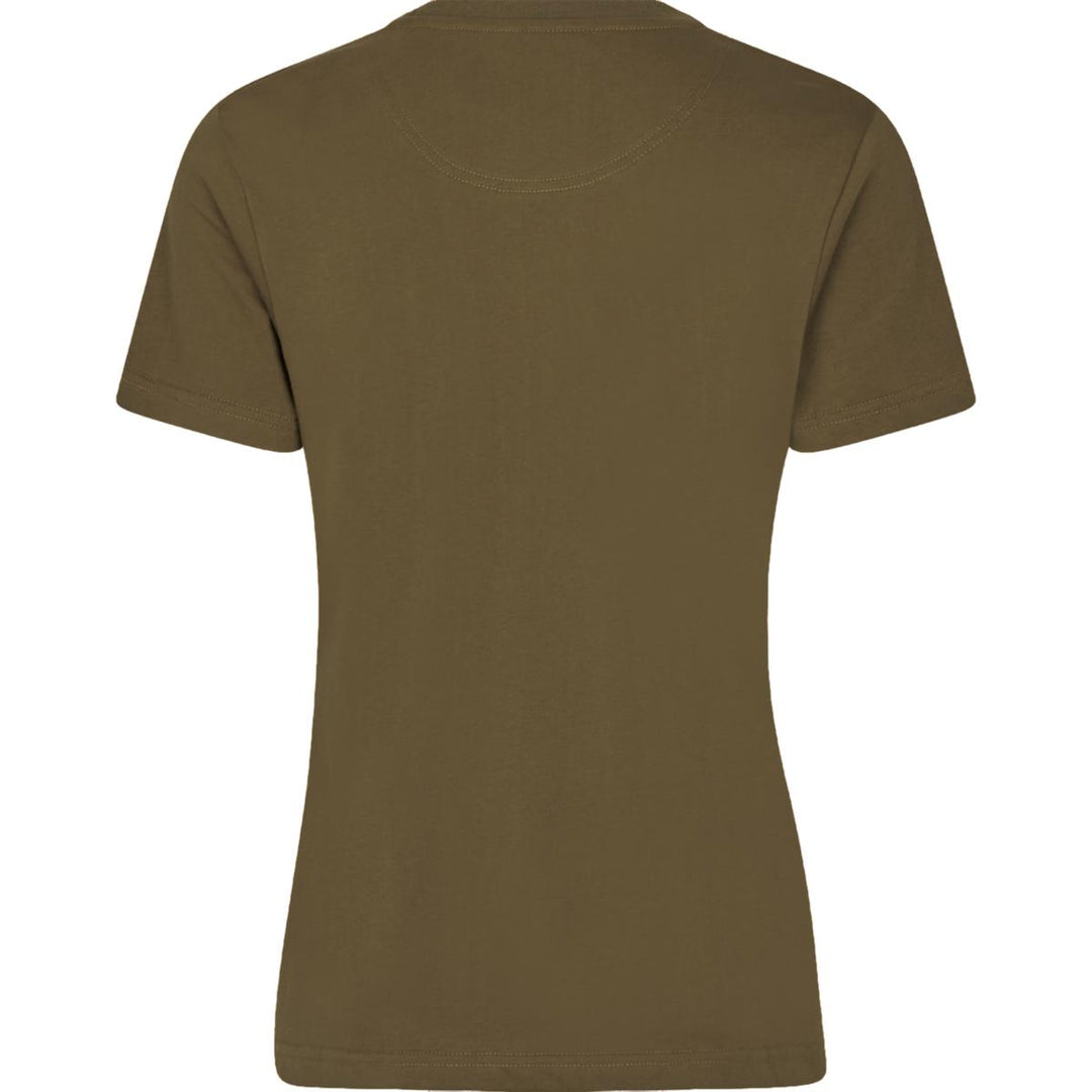 Seeland Deer On Line W T-shirt Military