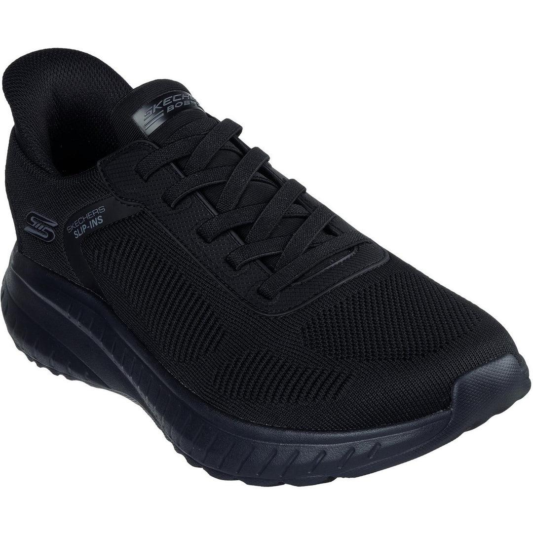 BOBS Sport Squad Chaos Solid Step Shoe Black / Black Sole