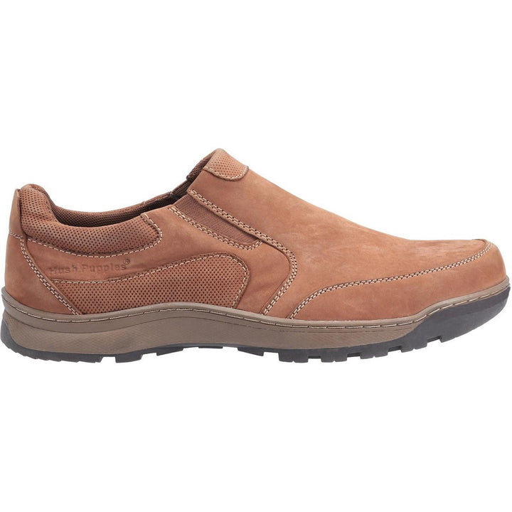 Hush Puppies Jasper Trainer Tan Nubuck – view 4