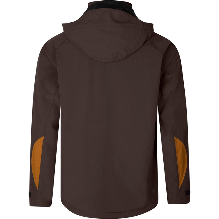 Seeland Dog Active jacket, back view showing the tan elbow panels
