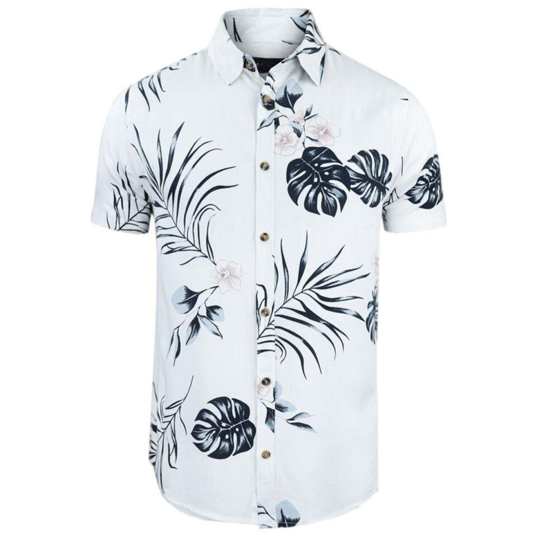 ek Wholesale Men's Hawaiian Printed Viscose Shirts