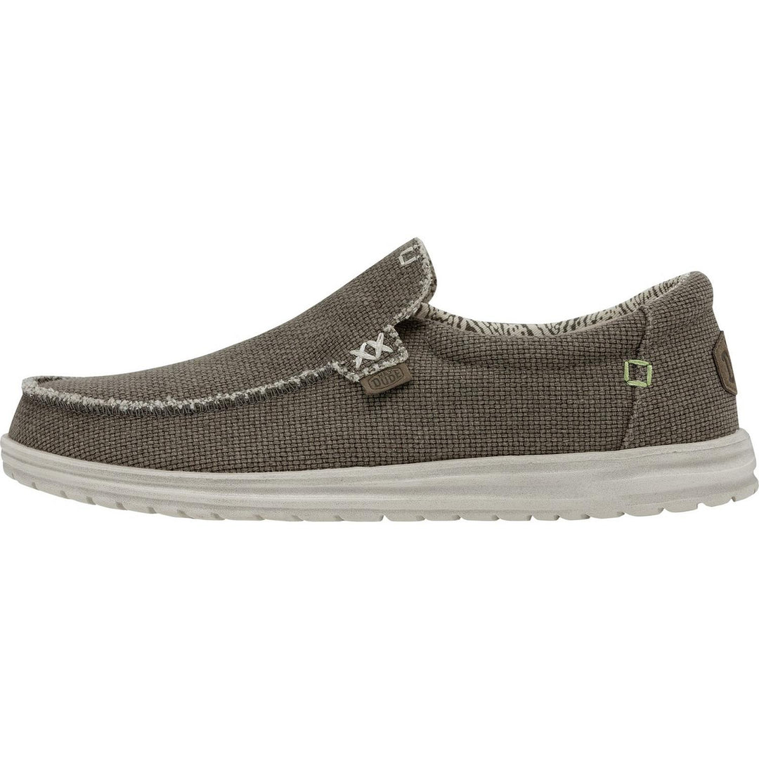 HEYDUDE Mikka Braided Fossil Men's Slip-On Shoe