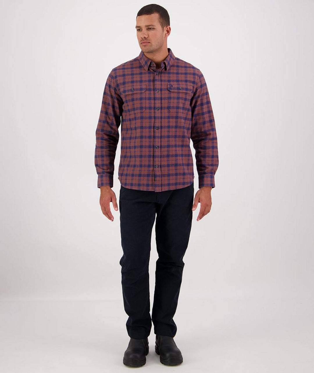 Swanndri Men's Port Road Long Sleeve Shirt