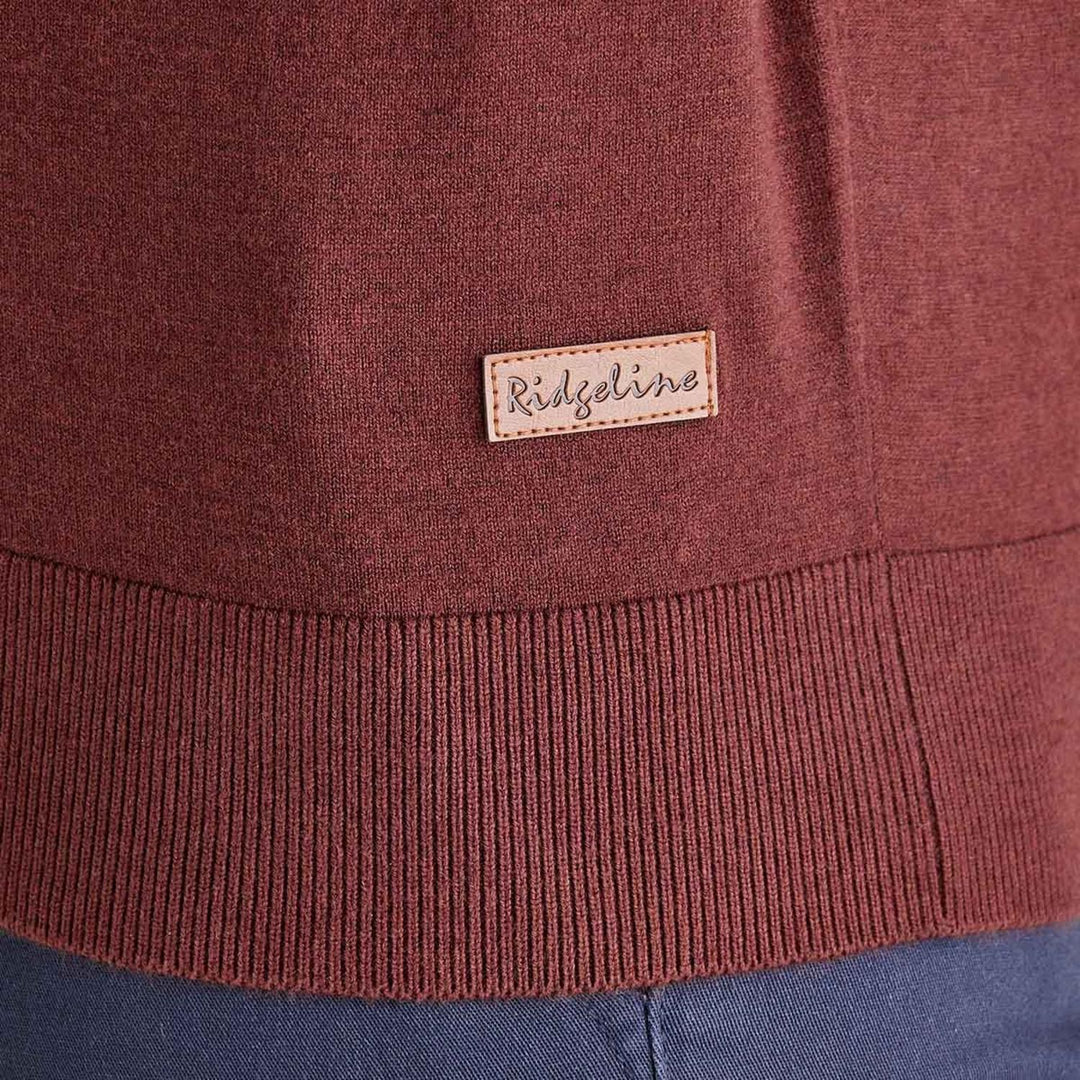 Ridgeline Mens Hartland 1/4 Zip Knit