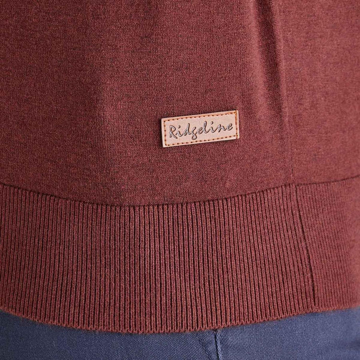 Ridgeline Mens Hartland 1/4 Zip Knit
