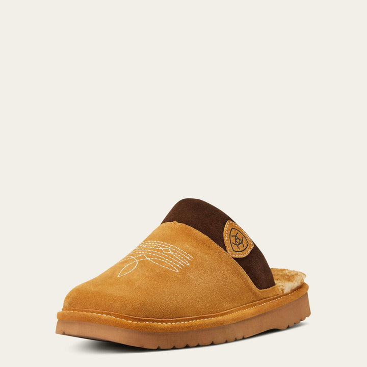 Ariat Mens Silversmith Square Toe Slipper Chstnt