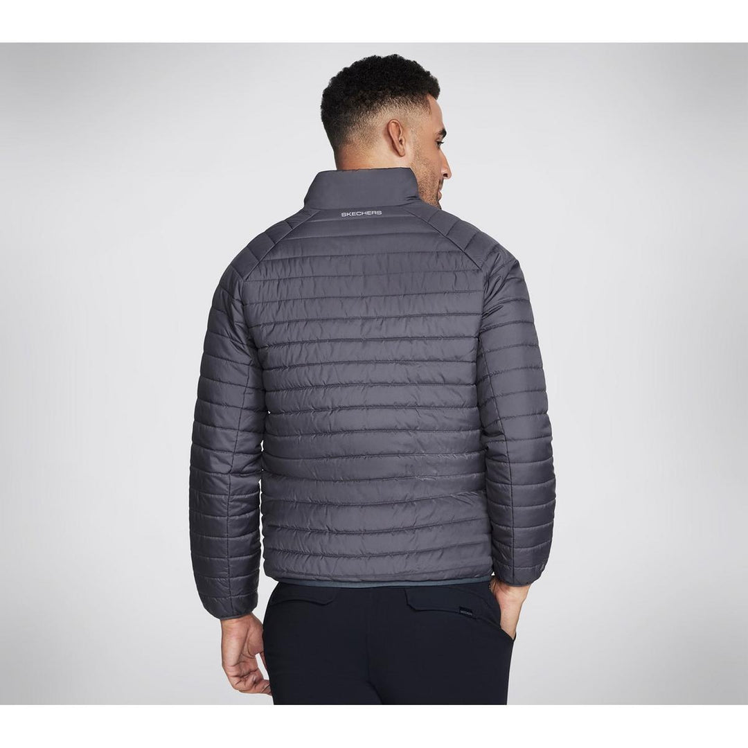 Skechers Performance Go Shield Altitude Reversible Jacket Black/Charcoal