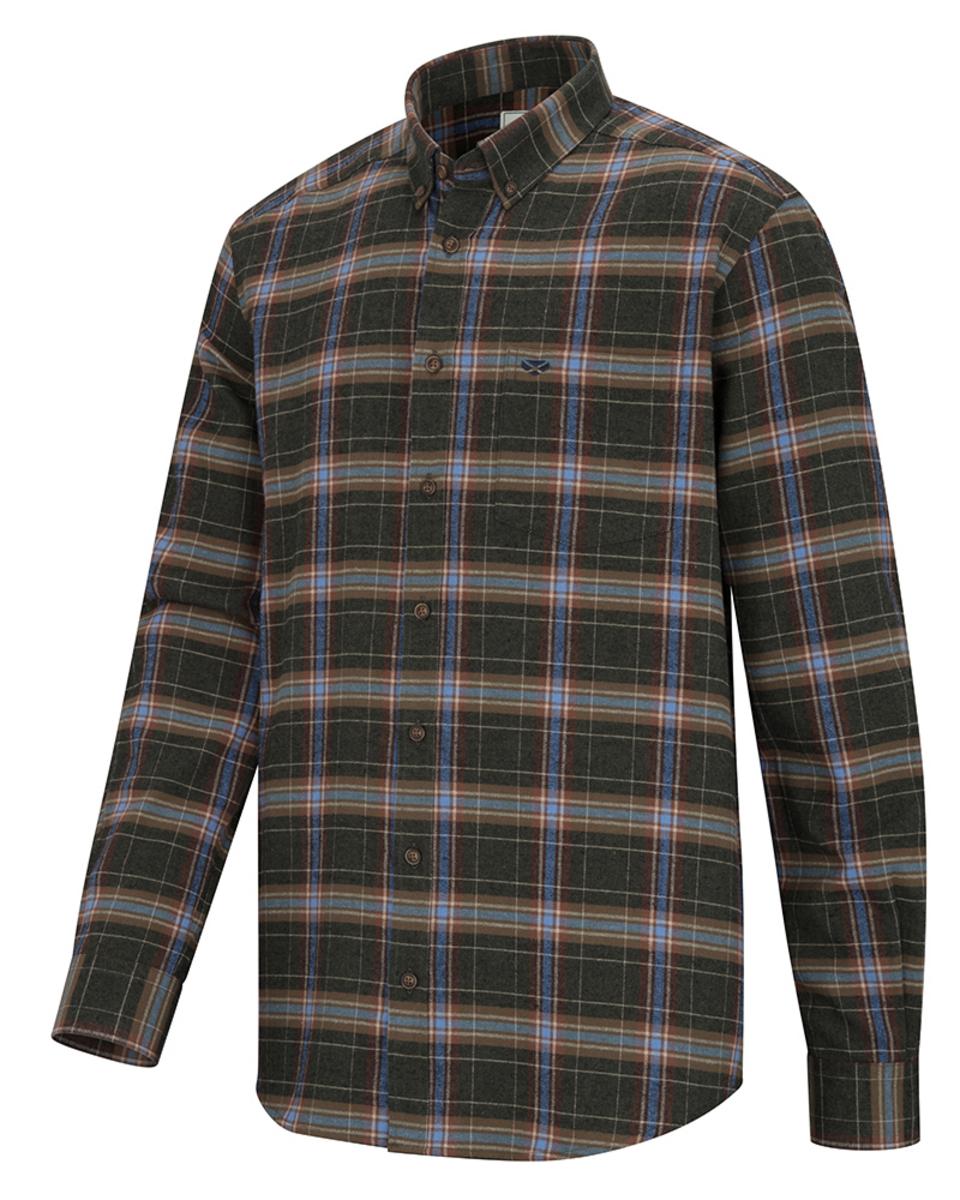 Hoggs of Fife Pitlessie Button Down Flannel Shirt