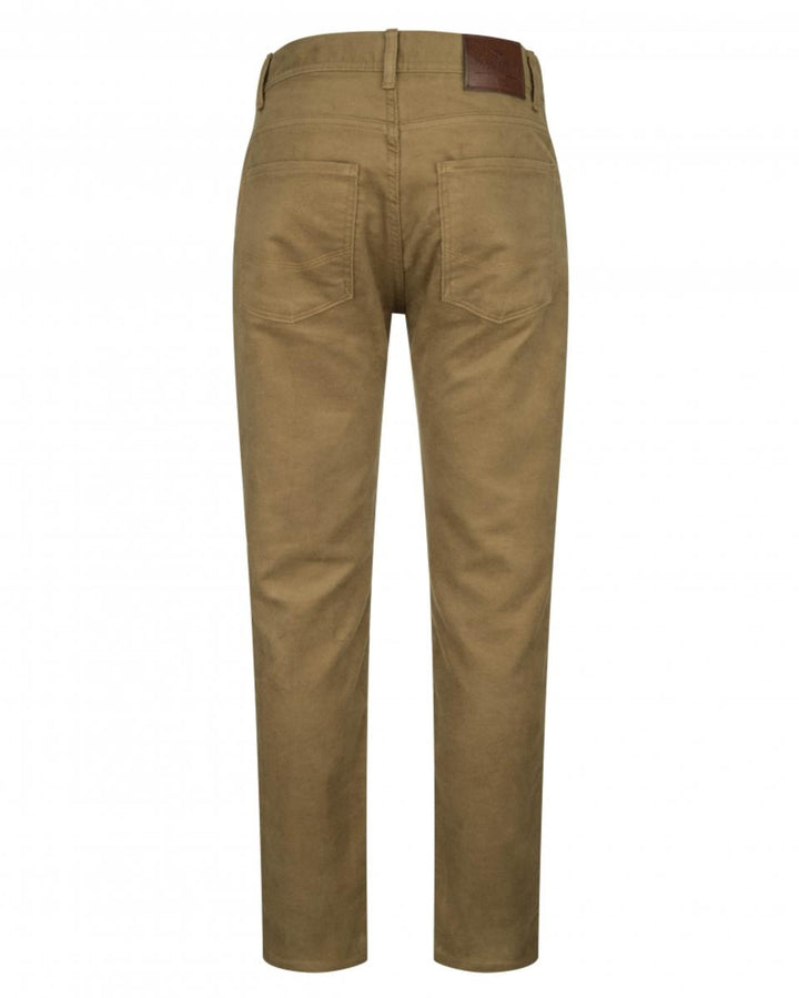 Hoggs of Fife Carrick Stretch Technical Moleskin Jeans Dried Moss