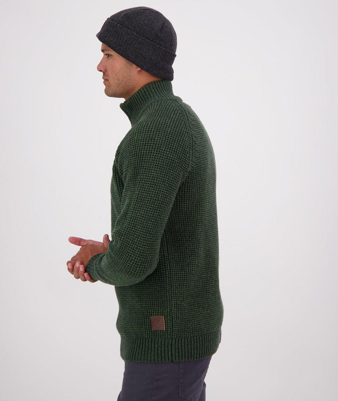 Swanndri Men's Chalky Island Waffle Jumper