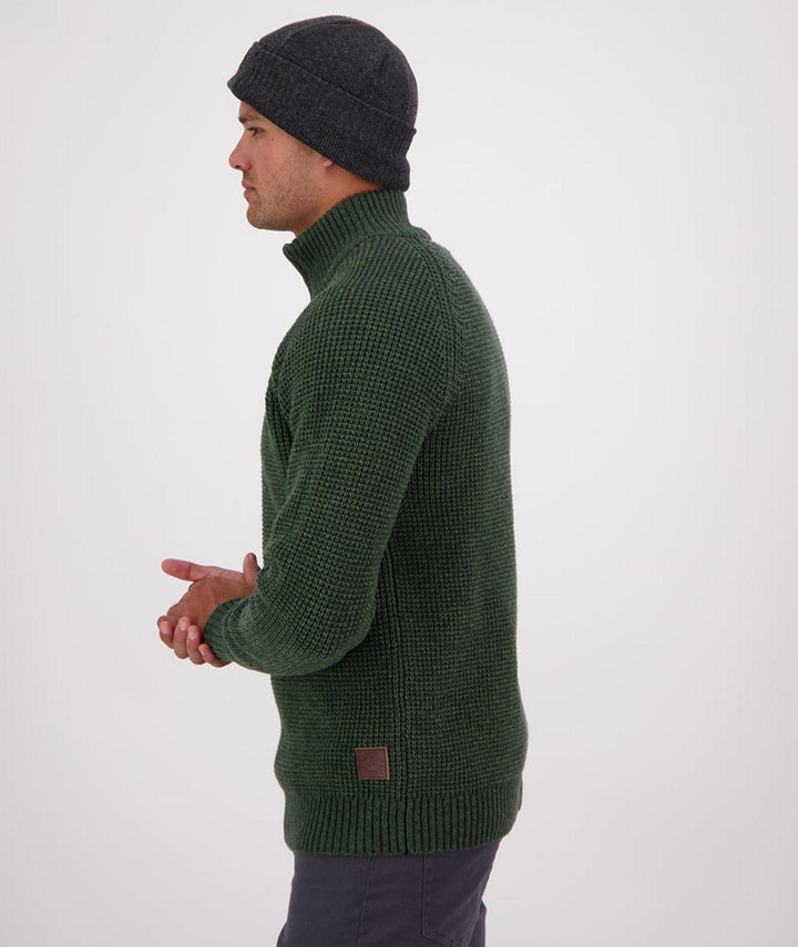Swanndri Men's Chalky Island Waffle Jumper