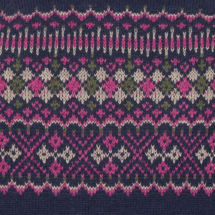 Hoggs of Fife Jura Ladies Fair Isle Crew Neck Pullover