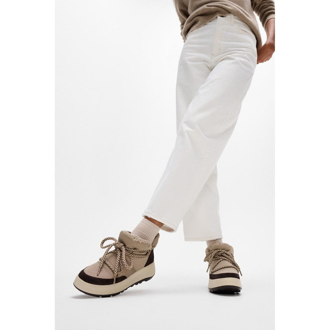 Fitflop F-Mode Boot Taupe