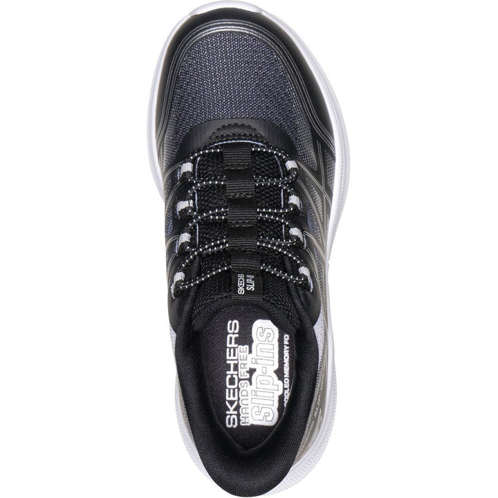 MICROSPEC VELOCITY GRID-SHIFT Black/Silver & White Trim