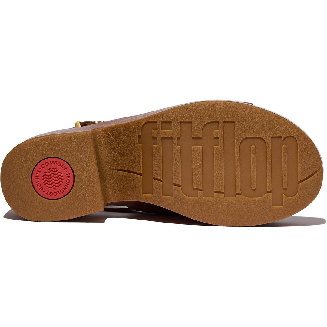 Fitflop Platfforms Heeled Backstrap Sandal Deep – view 2