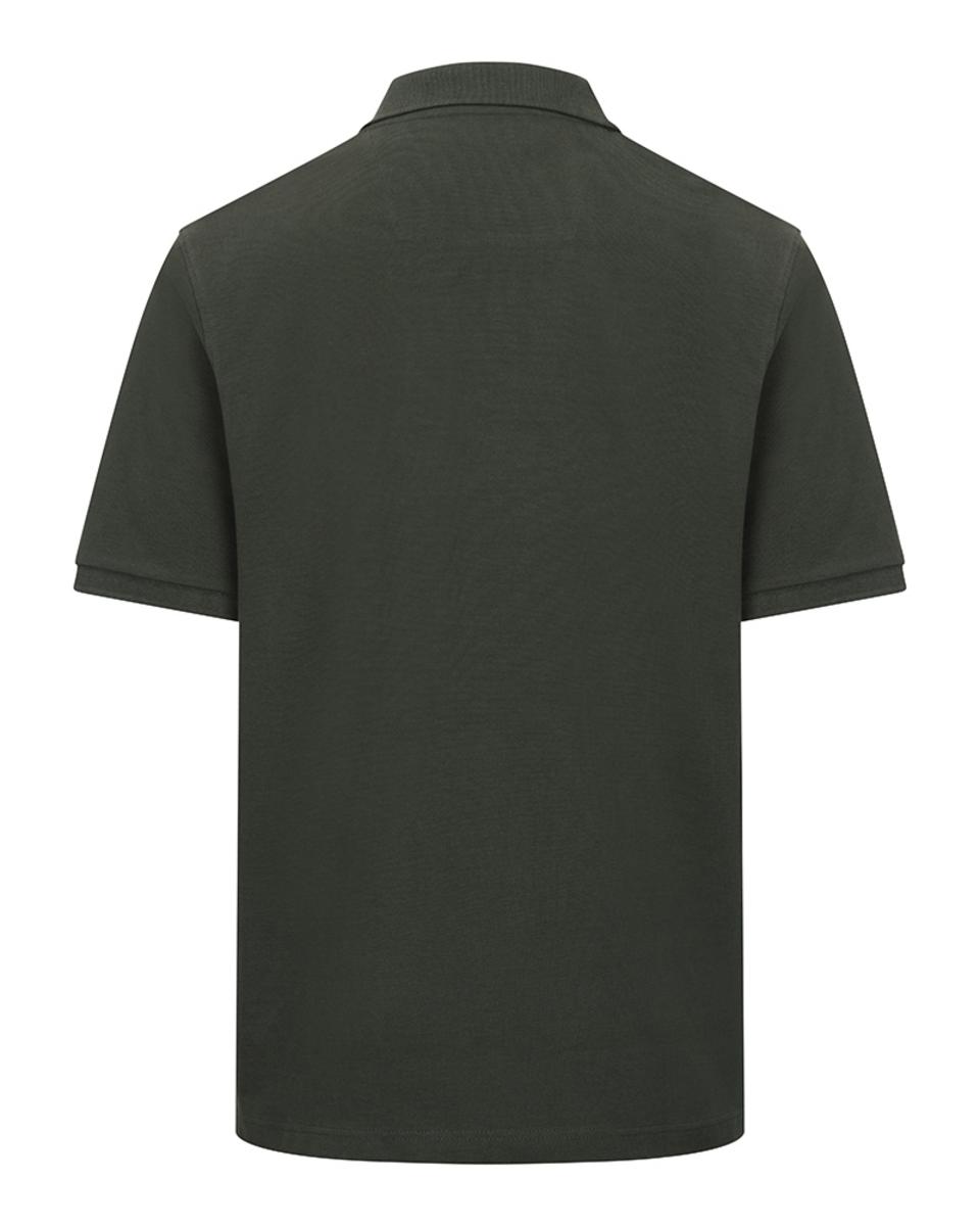 Hoggs of Fife Newton Pique Polo Shirt - Forest