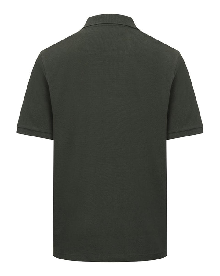 Hoggs of Fife Newton Pique Polo Shirt - Forest