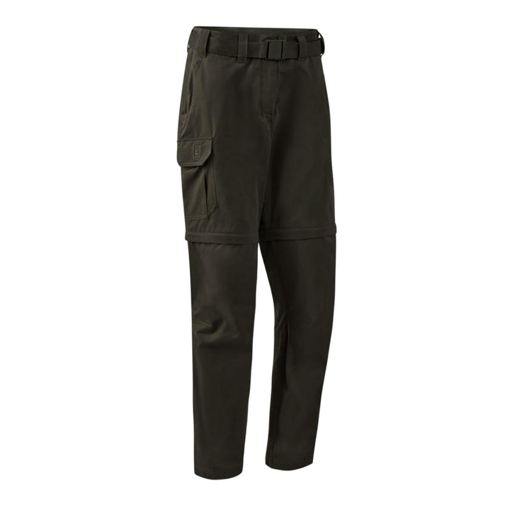 Deerhunter Lady Slogen Zip-Off Trousers Timber