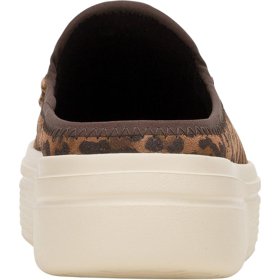 HEYDUDE Austin Lift Classic Mule Brown Leopard
