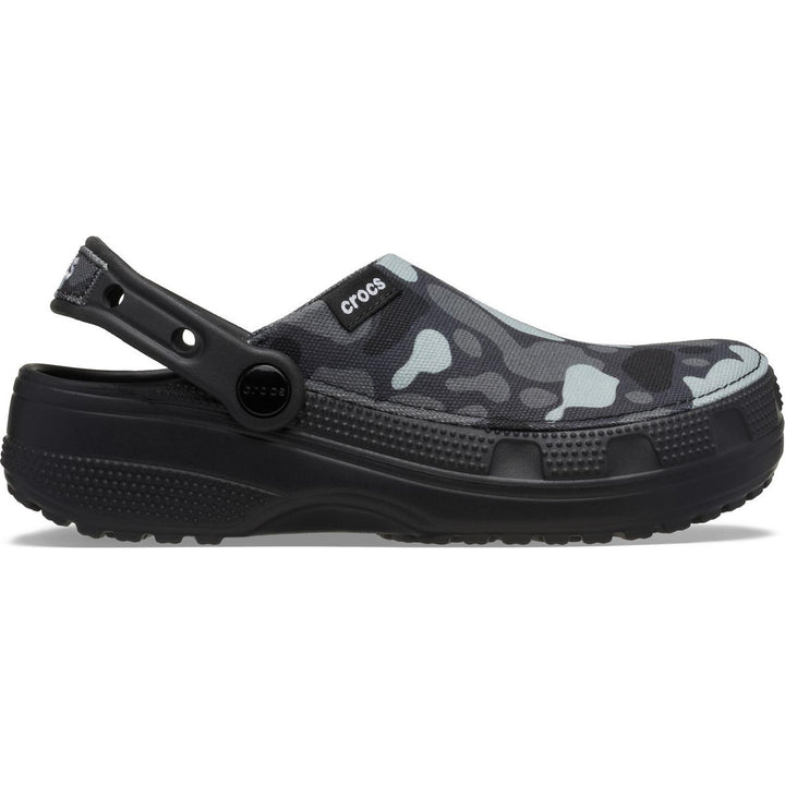 Classic Crafted Camo Clog Black