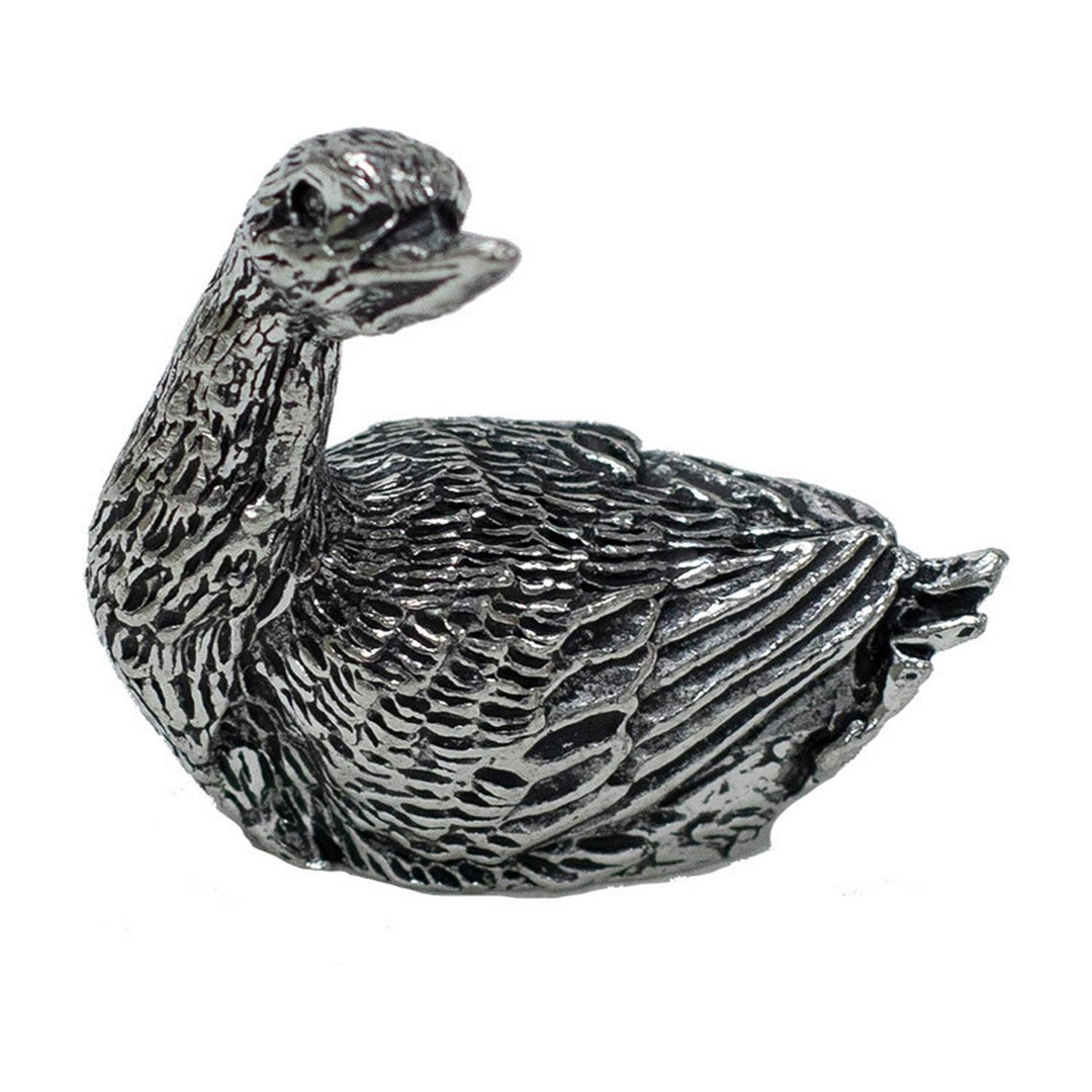 Bisley Pewter S Figurine Swimming Duck
