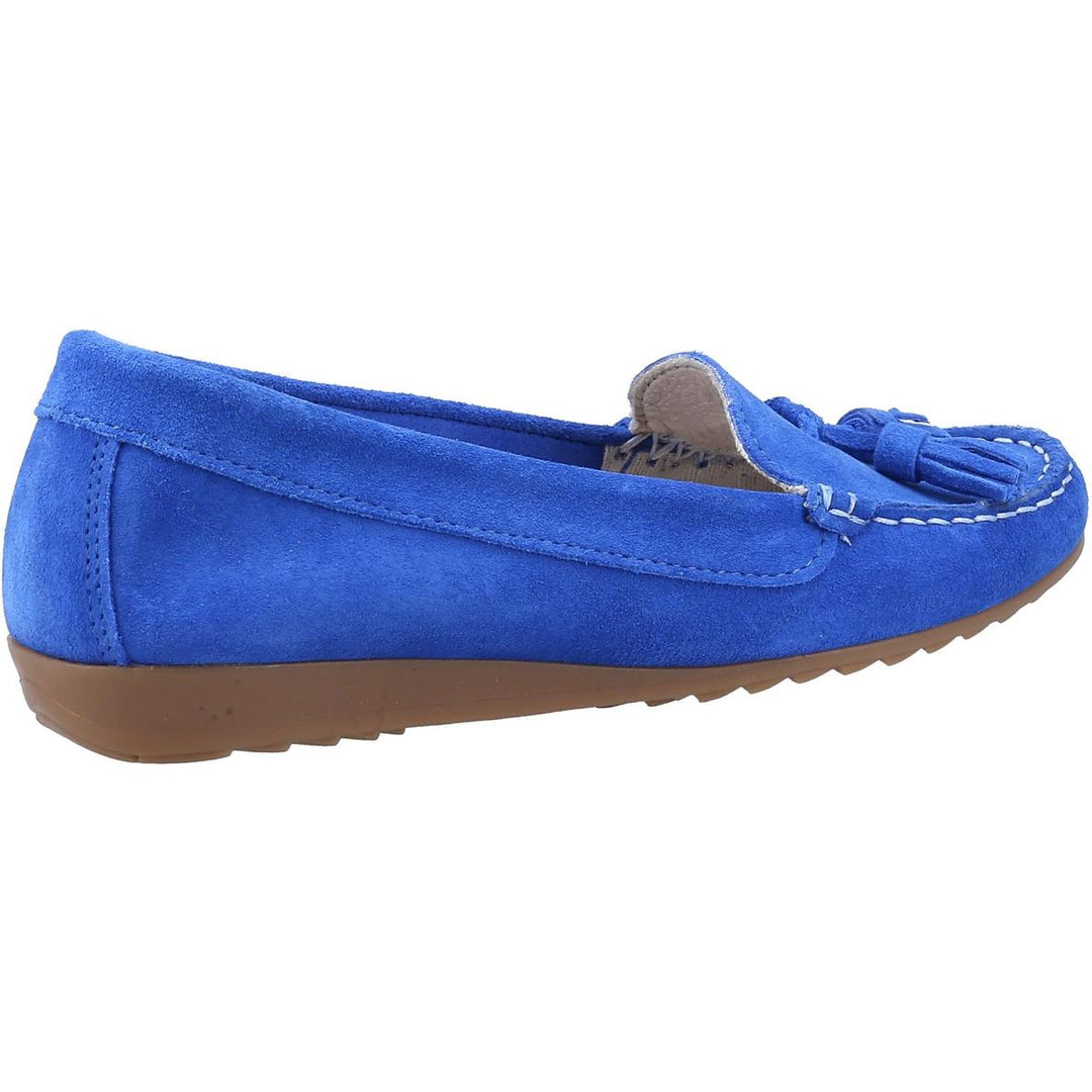 Riva Aldons Moccasin with Snafles Cobalt