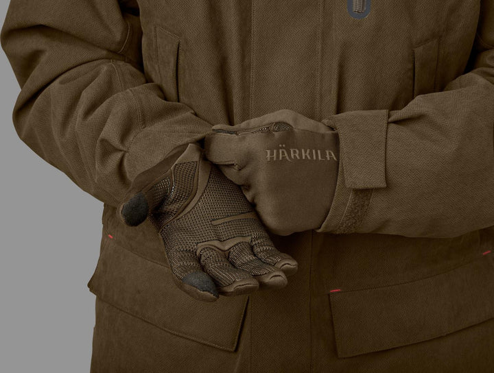 Härkila Power Stretch Gloves Willow Green – view 3