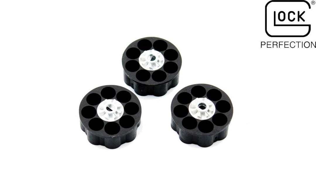 Bisley 5.8365.2 Spare Pellet & BB Carriers x3 Glock 17 Dual Ammo