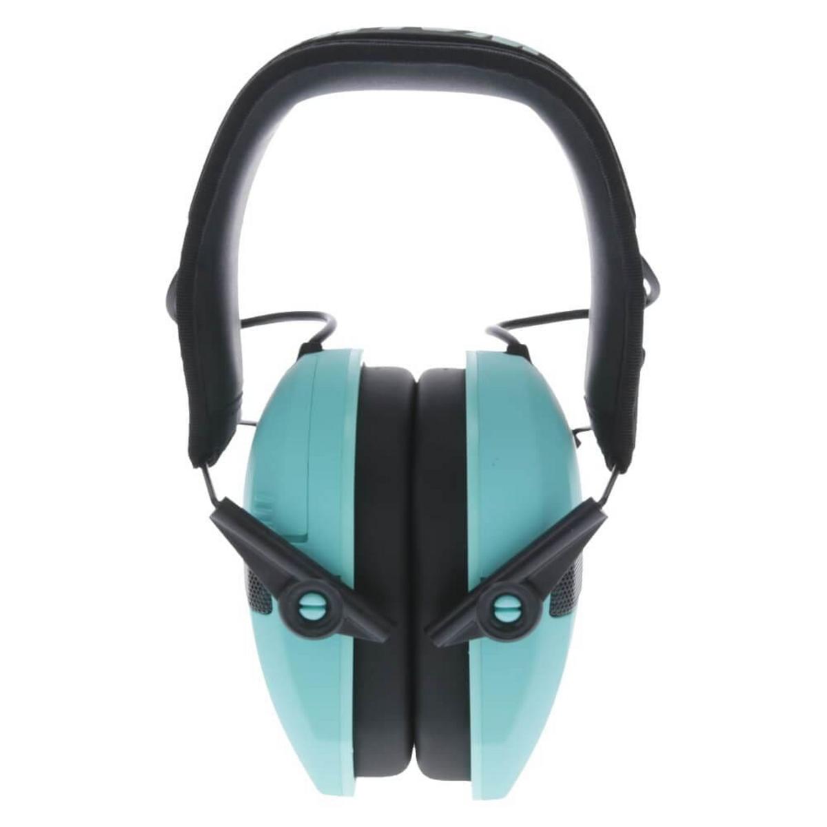 Walkers Razor Slim Electronic Muffs Light Teal