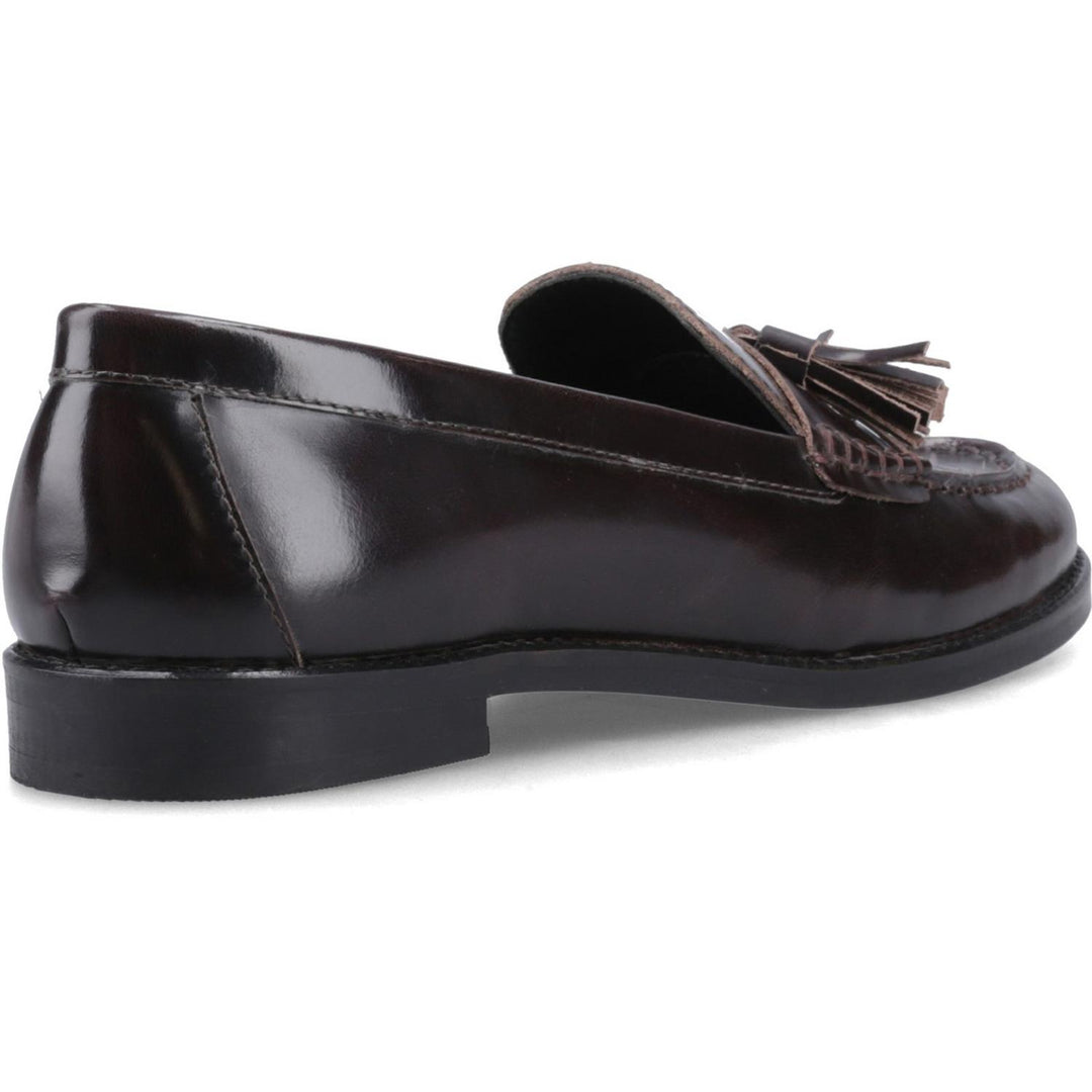 Connie Tassel Loafer Aubergine