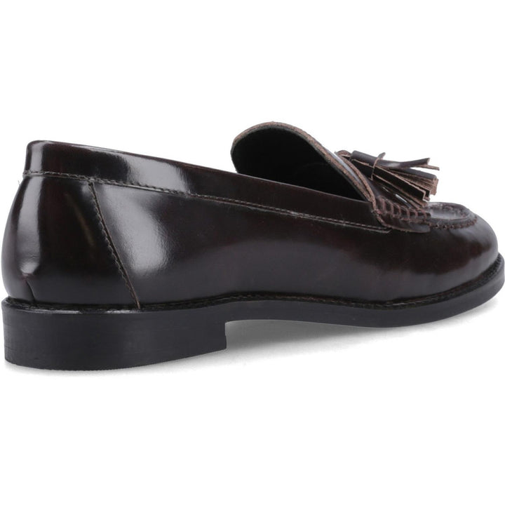 Connie Tassel Loafer Aubergine
