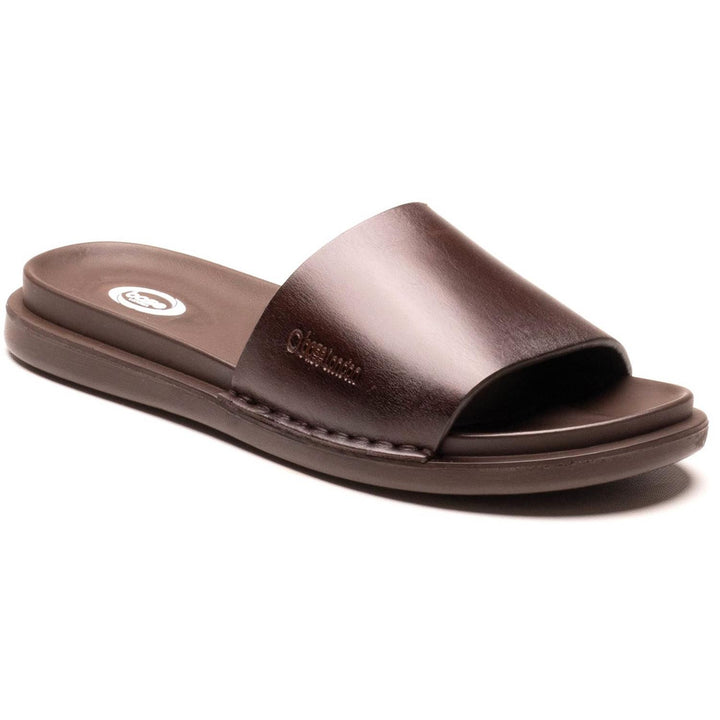 Albany Slide Sandal Brown