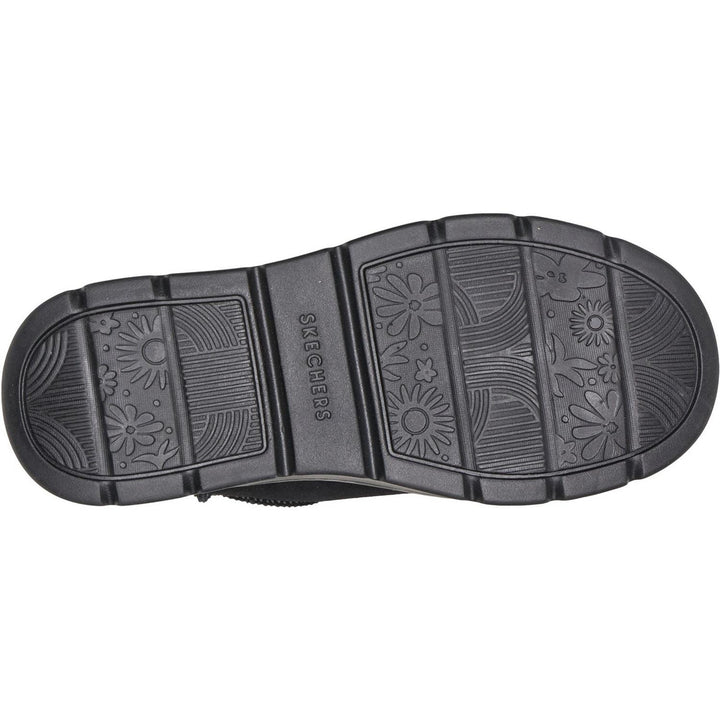 KEEPSAKES COZY COZY MID Black Suede/Faux Fur