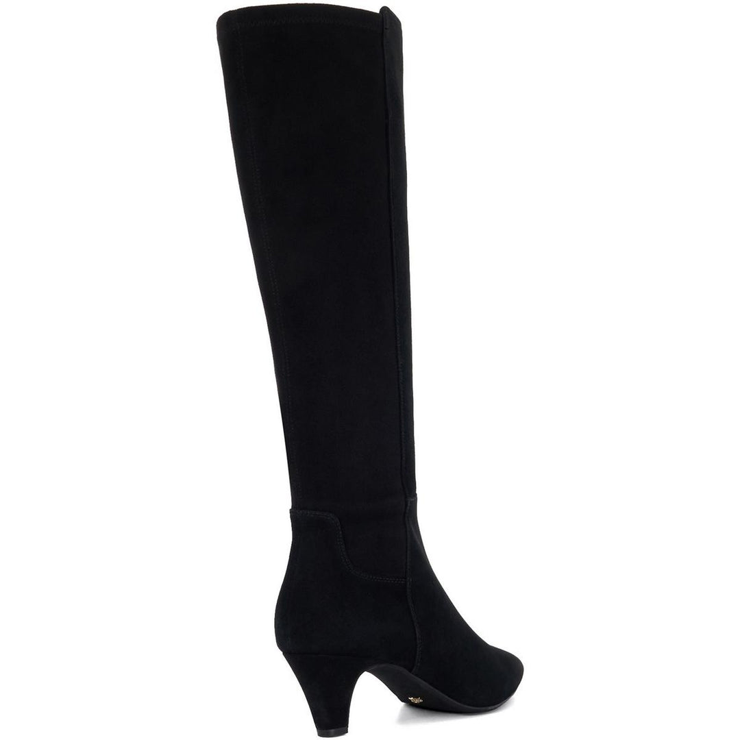 Dune Sera Wide Fit Long Boots Black